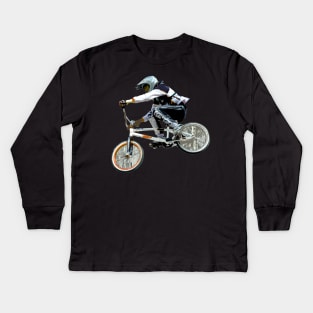 bmx Kids Long Sleeve T-Shirt